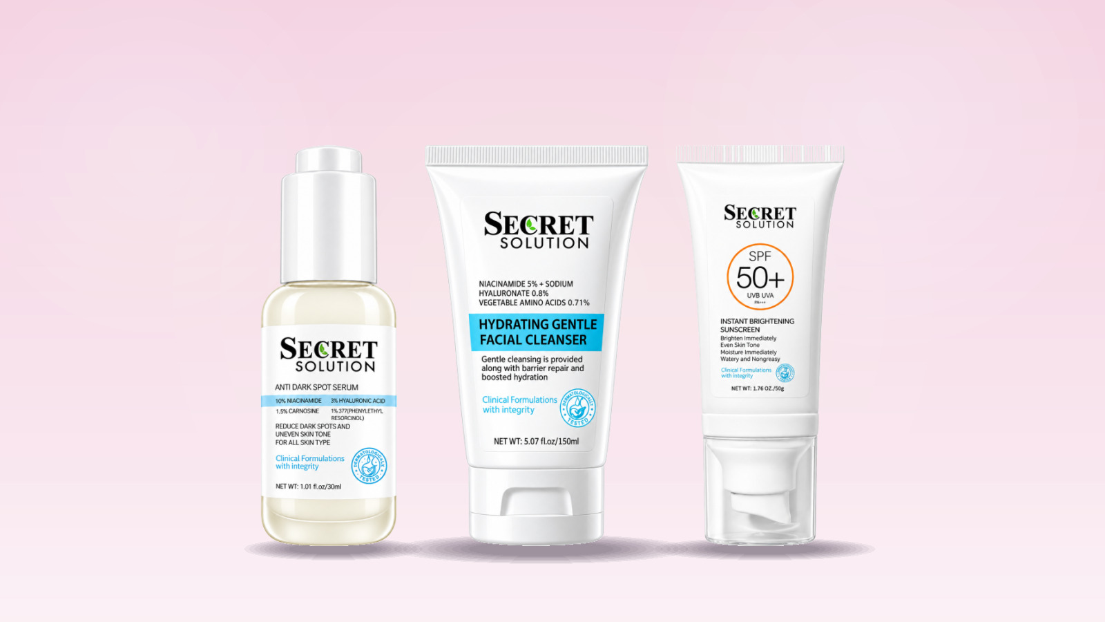 Complete Glow & Anti Dark Spot Skincare Combo