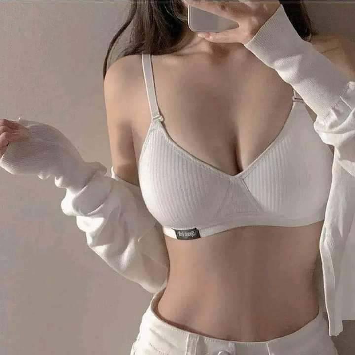 AB Cup No Wire Seamless Bra Girl Underwears